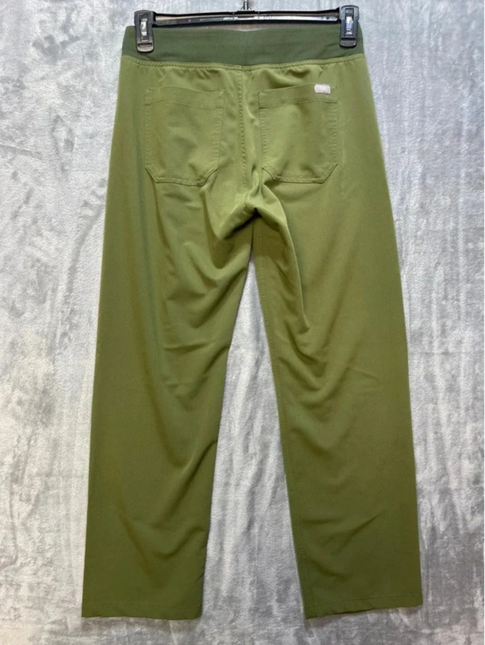 FIGS Womens Scrub Set Olive Green Catarina Top XS Pants Small
